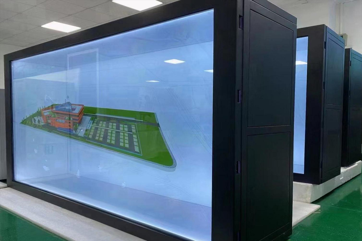 全息透明展柜